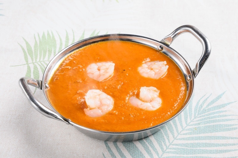 キーマ海老カレー