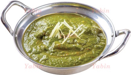 ほうれん草マトンカレー
