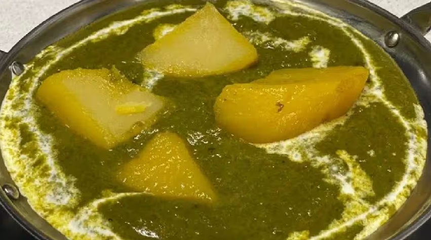 アルパラクカレー／Aloo Palak Curry